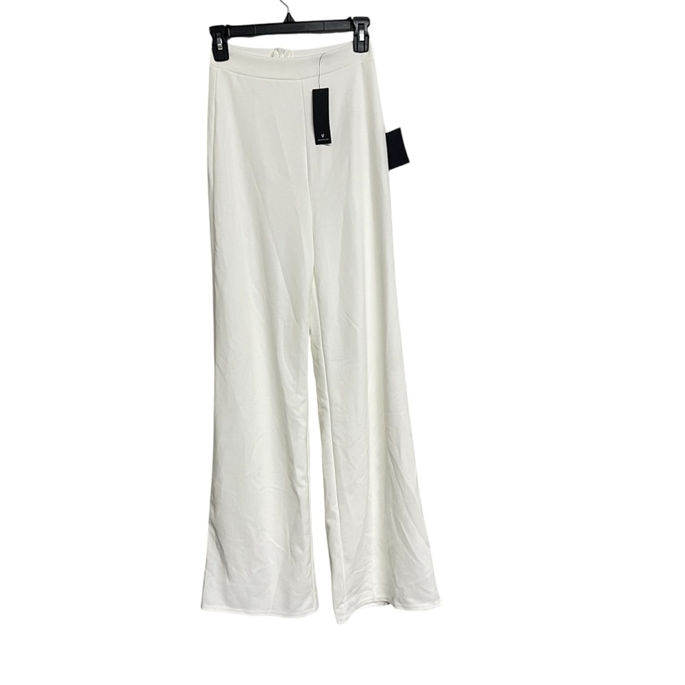 New‎ Lulus White Pull On Wide Leg Pants
